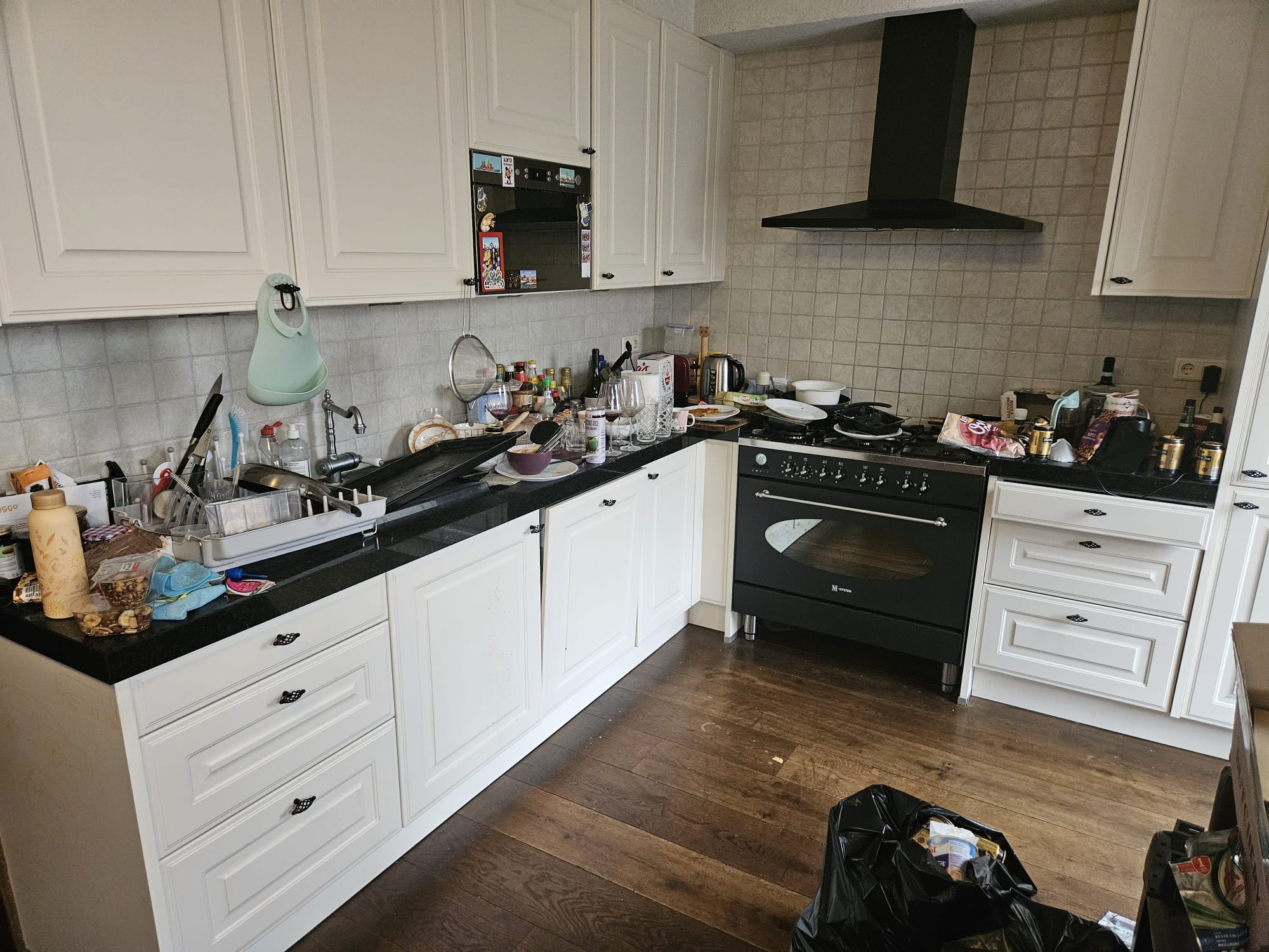 Schoonmaakproject keuken